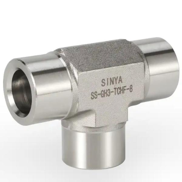 Sfenry 3000LB / 6000LB NPT Thread Stainless Steel Pipe Fittings Forged Coupling