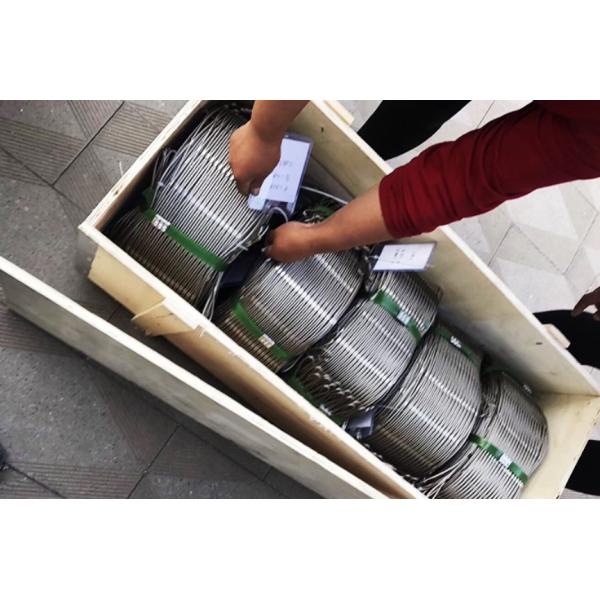 1/8 inch Animal Fence Netting Ultrasonic Bath / Stainless Steel Zoo Knotted Bird Wire Mesh