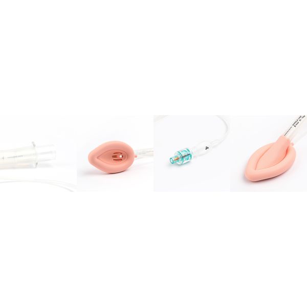 Disposable Ventilation Laryngeal Mask Airway with High Quality Dow-Corning Silicone and Flexible Silicone Tube