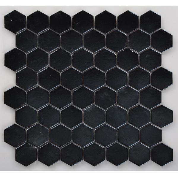 Latest Glazed Mosaic Tile with Hexagon Shape