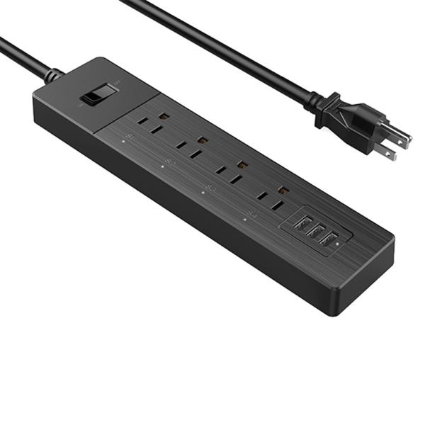 Wifi Smart Power Strip Surge Protector With 3 USB Charge