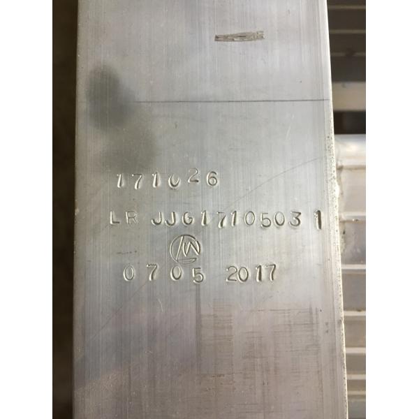 Сплав алюминия утверждения LR лестницы восхождения на борт нержавеющей стали морской зафиксировал