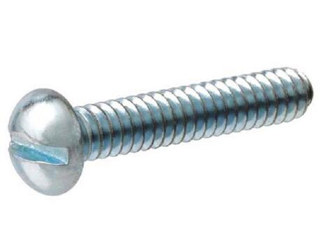 A2 A4 DIN85 Slot Pan Head Socket Screw Surface Finishing 6h Tolerance ISO10664