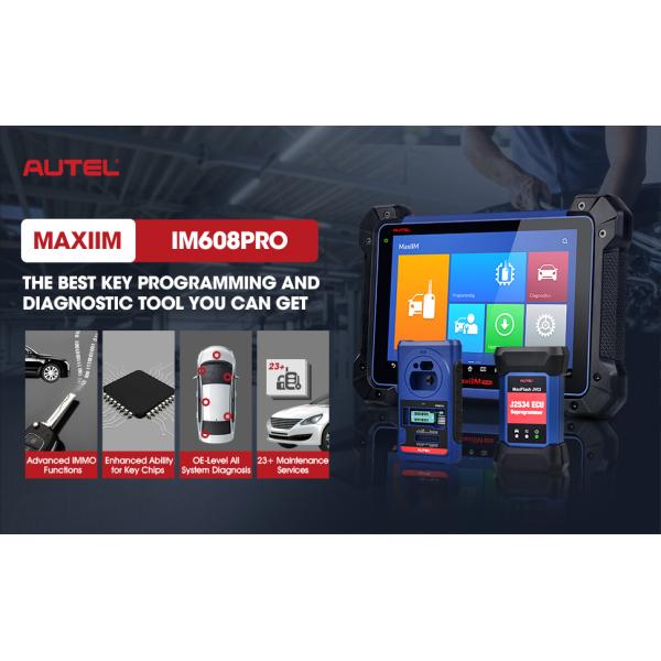 Autel original MaxiIM IM608 PRO chave automática programador e ferramenta de diagnóstico com XP400 Pro versão atualizada do IM608