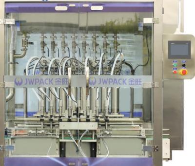 Máquina de enchimento líquida do inseticida de aço inoxidável do óleo 304 essencial para o litro 1500BPH da garrafa 1
