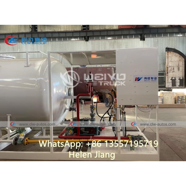 Скид ASME 20cbm 10MT установил газ LPG Refilling завод