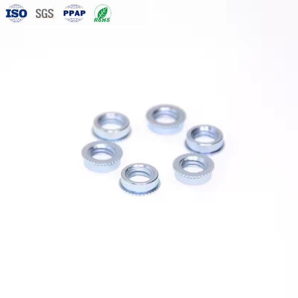 Partes giratorias CNC a medida M0.8-M12 zincadas para uso industrial