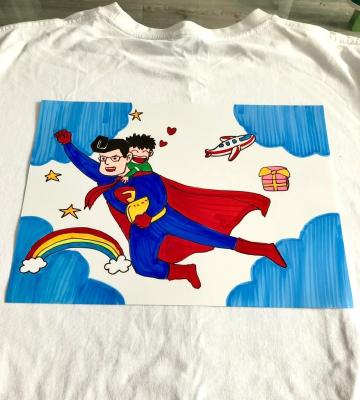 Sublimation Paper Method Heat Printable Transfer Paper Iron On Stickers For Streetwear T Shirt
