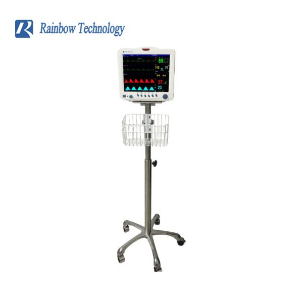 Vital Signs Monitor Cart Hospital Equipment Trolley
