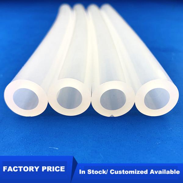80A vestem - o tubo de borracha transparente alto resistente de silicone do produto comestível