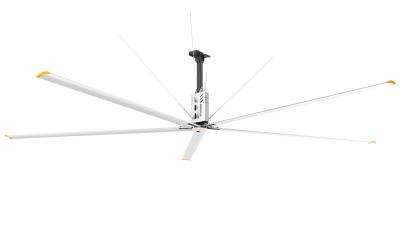 6m 20ft 6 Blades Industrial HVLS Fans Large Ceiling Fan For Manufacturing Plants