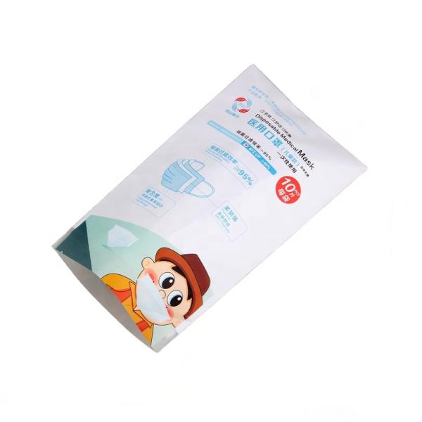 Закрытие цилиндром Печатный полиэтиленовый пакет Стоять вверх Пакет Пластиковые носки Пакет упаковки влагозащищенный