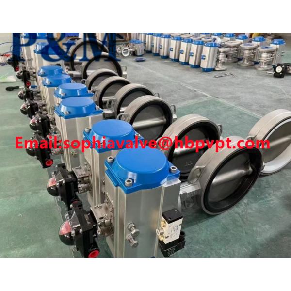 CF8 CF8M stailness steel butterfly valve