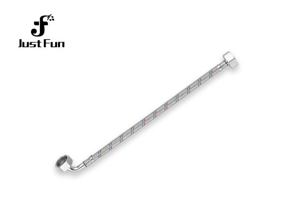 Good Toughness Braided Shower Hose , 304 Stainless Braided Hose High Strength