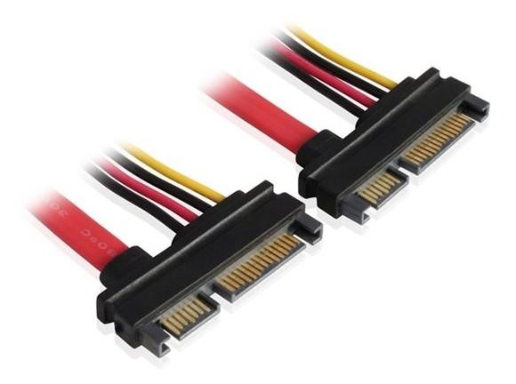 7+15Pin male to male SATA Computer cable,SATA 7PIN+15PIN Cable cheap price