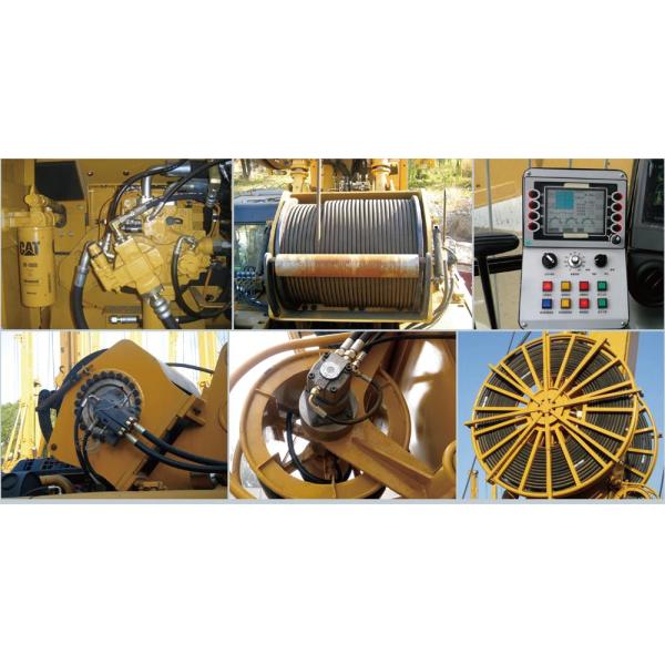 Hydraulic Diaphragm Wall Grab with Wall width 0.35-1.5m and 80m depth