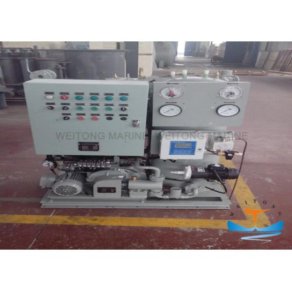 LCD Display Oily Bilge Water Separator With Fiber Filter And Membrane Permeation