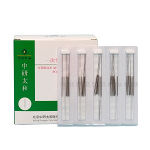 Zhongyan Taihe High Quality 500pcs Disposable Sterile Acupuncture Needles