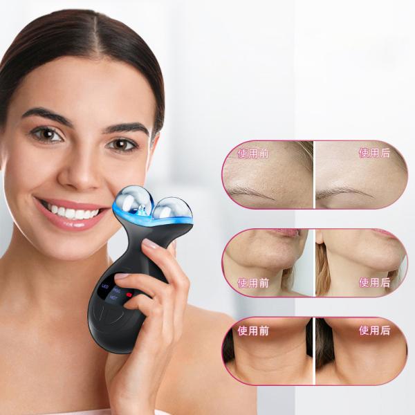 Smart Face And Neck Lifting Massager Anti Aging EMS Microcurrent Facial Toning Device