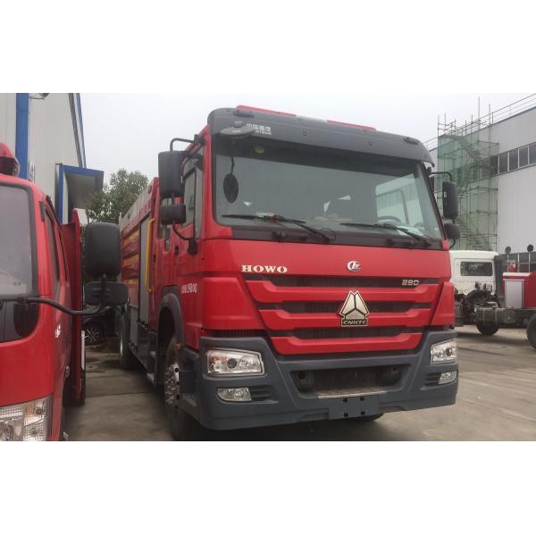 6x4 371HP 20Tons Cannon de água tanque de água Combate a incêndios camião camião de água