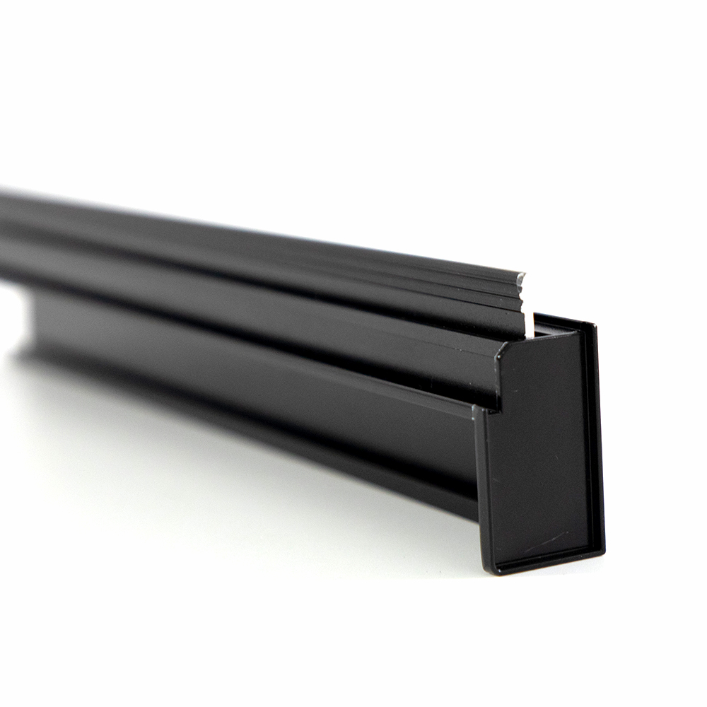Aluminum Alloy Hidden Handle Half Concave Embedded Cabinet Handle for Kitchen Wardrobe Door on Drawer Usage