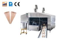 Machine de cuisson roulée 2200pcs/H de cône de gaufrette pour l'épicerie