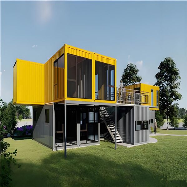 Steel Frame Prefab Container House for Backyard Workshop Storage Shed