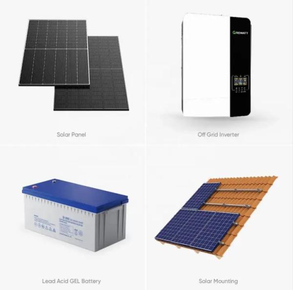 Durable Hybrid Solar Energy Battery System 5KW 15KW 20KW 25KW 40Kw