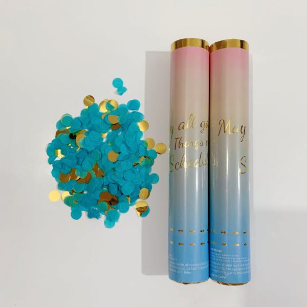 Confetti Powder Cannon with Custom Logo- 100cm Smoke Powder Confetti Sticks Cannons