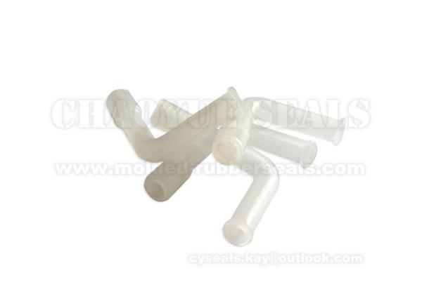 Transparent White Silicone Rubber Tube Hose Anti Oxidation Industrial Rubber Hose