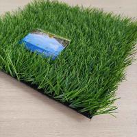 Grama artificial de futebol de alto padrão 45mm 150 pontos/M Grama artificial verde escuro Baixa manutenção