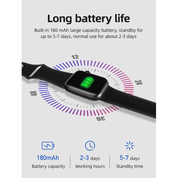 T500 плюс Smartwatch звонка экрана касания женщин 1.54inch людей для телефона T500+ Pro v T500+ IOS андроида плюс HW16 X6 K6 умное