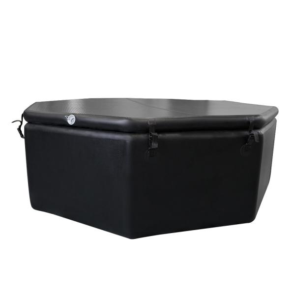 Polygon Foldable Ice Bath Tub 3m Big Inflatable Pool For 2HP Chiller Capacity