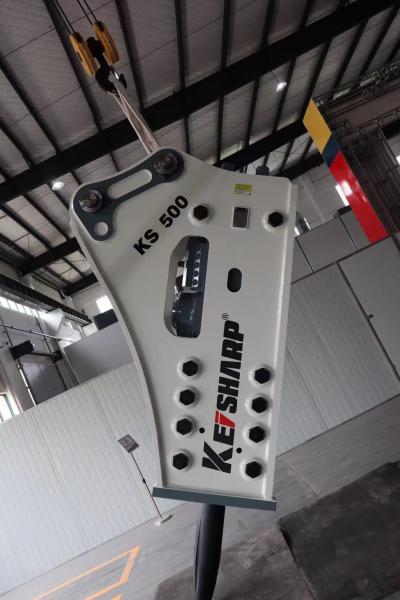 KS500 Escavação hidráulica tipo lado quebra-cabeças 195 mm diâmetro do cinzel