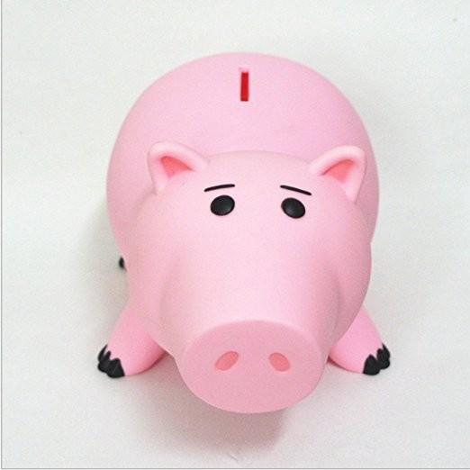 PVC Model Toys Kids Piggy Banks Pink Coin Money Box Eco Friendly Vinyl Material