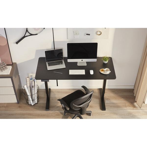 SPCC Steel/Iron Manufactured Children's Black Electric Furniture Desk for Home Office