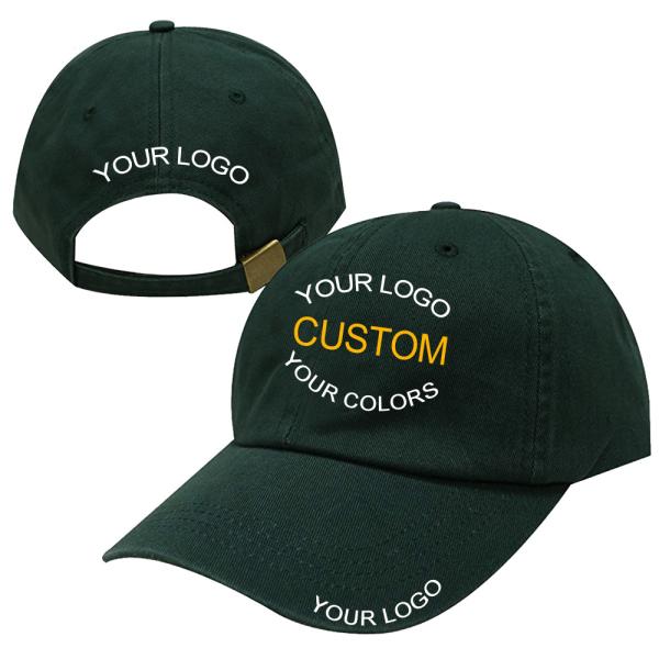 Breathable Casual Sunscreen Promotional Baseball Cap Customized Logo