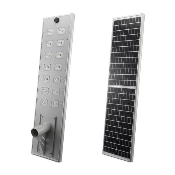 Integrated IP65 Solar LED Street Light Inductive Control 150 Lumens for Rural