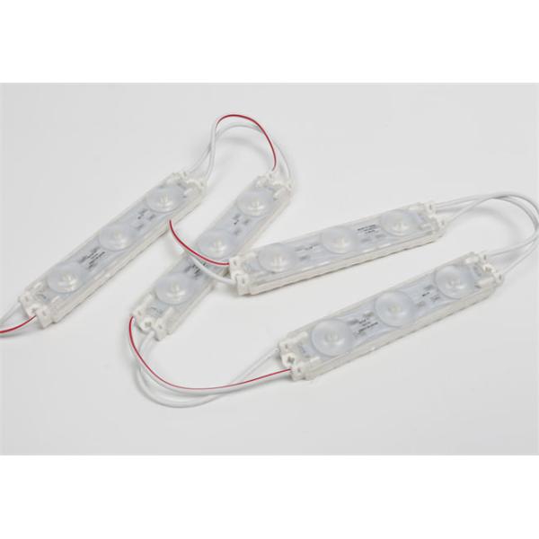 Module lumineux LED imperméable à l'eau à haute luminosité RGB 1W DC12V pour la publicité extérieure intérieure