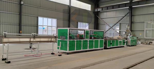 37kw PVC Plastic Profile Extruder Machine Grille Wall Panel 180kg/H Wpc Extruder Machine