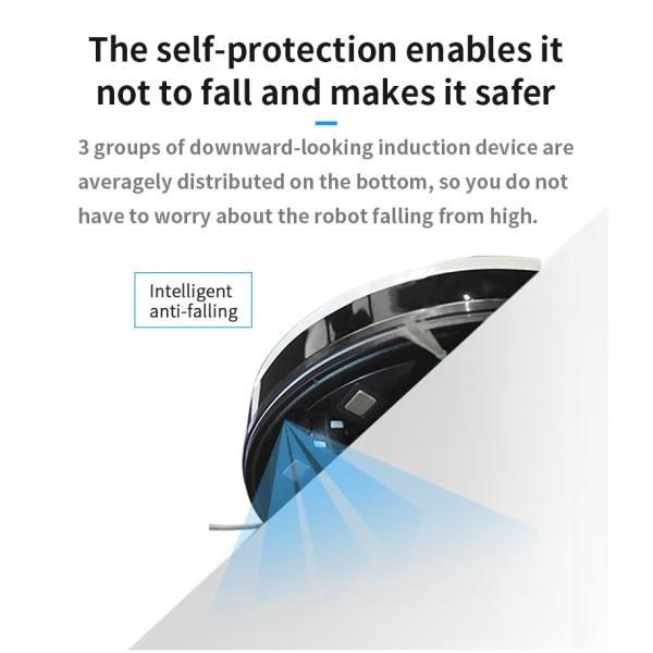 Wet And Dry Vacuum Intelligent Robot Cleaner For Cleaning Sweeping Mopping