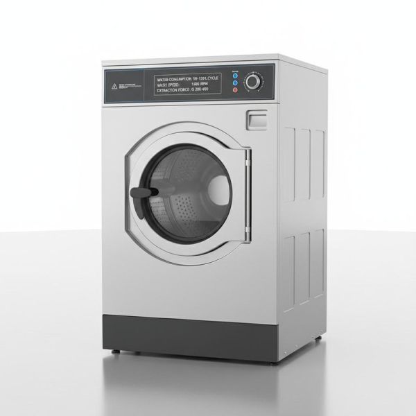 Industrial Washer Extractor Machine with 1000rpm Washing Speed and G-factor 200-400 Extractionforce for 50-150 Liters Per Cycle