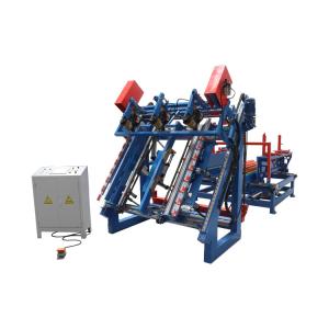 Máquina de pregar paletes americanos semiautomática