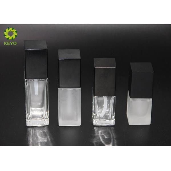 Clear / Frosted Glass Cosmetic Packaging Serum Bottle 15ml 20ml 30ml 40ml Optional