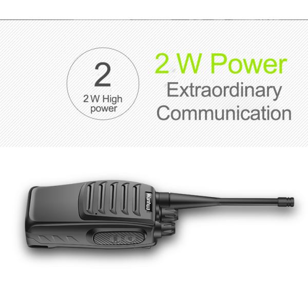 Hotel Wanhua WH27E Walkie Talkie Customizable 170*60*35MM Professional Long Range UHF