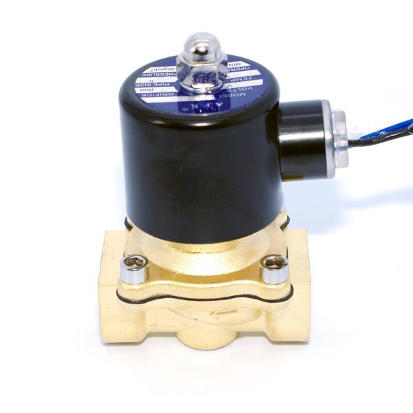 Diesel Oil Water Solenoid Valve 1 Inch Normally Closed High Temp Resistant