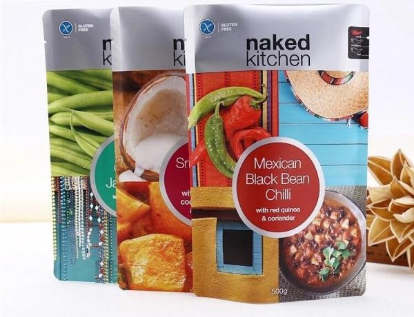 Custom Detox Tea Printed Stand Up Zipper Plastic K Pouch Standup Bag For Soup Food Packaging,Salad Dressings, Soup