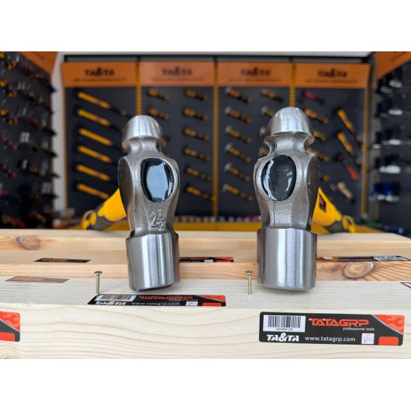 Ball pein hammer with fiberglass handle