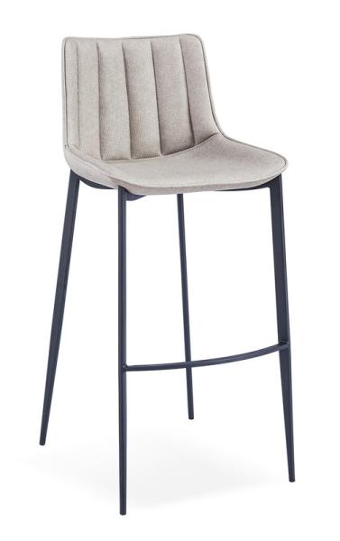 Soft Cushions Modern Cafe Lounge 75cm High Pub Chairs