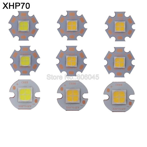 Белизна излучателя СИД КРИ КРИ XHP50 XHP70 XHP70.2 6V 12V теплая